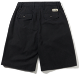 Butter Goods Pleated Shorts / Washed Black