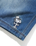 Butter Goods x Peanuts Spike Work Shorts Distressed / Indigo
