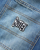 Butter Goods x Peanuts Spike Work Shorts Distressed / Indigo