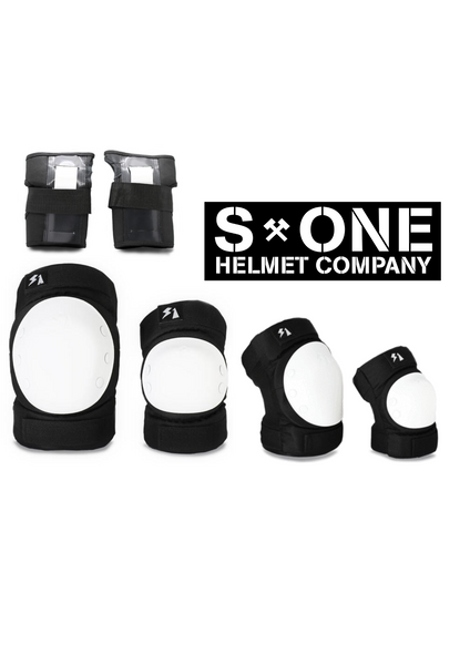 S1 Park 6 Pad Set / Knee / Elbow / Wrist / Black