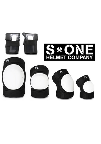 S1 Park 6 Pad Set / Knee / Elbow / Wrist / Black