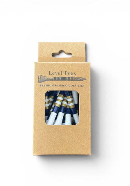 Level Pegs Premium Bamboo Golf Tees / TBC
