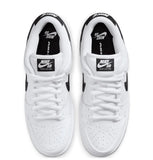 Nike SB Dunk Low Pro Shoe / White / Black