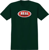 Real Oval Tee / Forest Green