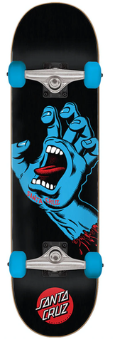 Santa Cruz  Hand Mid Complete Skateboard 8"