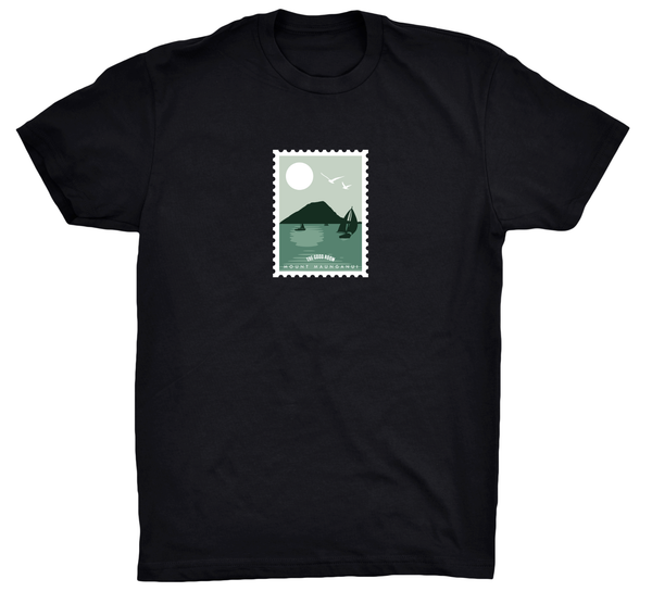 TGR Stamp Tee / Black (Green print)