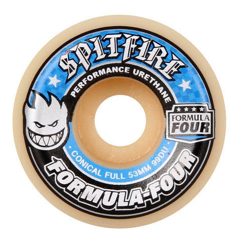 Spitfire F4 99A Duro Conical Full Wheels 53mm