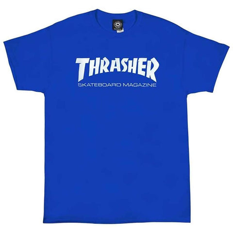 Thrasher Skate Mag Tee / Royal Blue