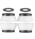 Bones Hardcore Bushings with Washers / Hard / White