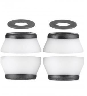 Bones Hardcore Bushings with Washers / Hard / White