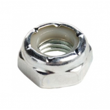 Independent Silver Axle Nut / Single