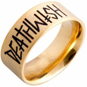 Deathwish Band Ring / Gold