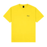 Dime Classic Small Logo Tee / Yellow