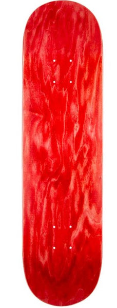 Step Up Blank Red Stain Deck 8.38"
