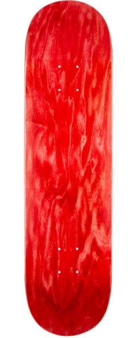 Step Up Blank Red Stain Deck 8.38"