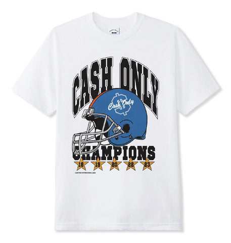 Cash Only Super Bowl Tee / White