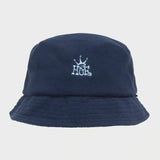 Huf Crown Polar Fleece Bucket Hat / Navy