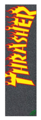 Mob Grip x Thrasher Yellow and Orange Flame 9" x 33