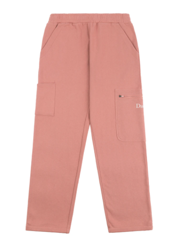 Dime Cargo Sweatpants / Salmon