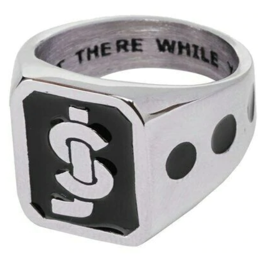 Shake Junt Drip Ring / Silver