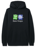 Butter Discovery Pullover Hoodie / Black