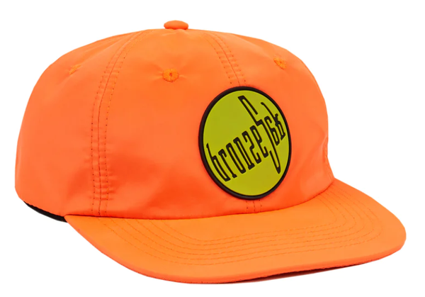 Bronze 56K Tab Nylon Hat / Neon Orange