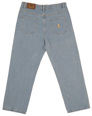 Passport Wokers Club Denim Jeans / Washed Light Blue