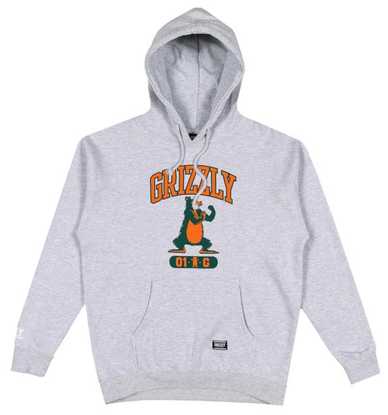 Grizzly Put Em Up Hoody / Grey