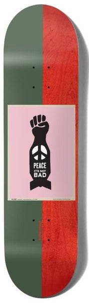 Chocolate Trahan Peace Not Bad Deck 8.25"