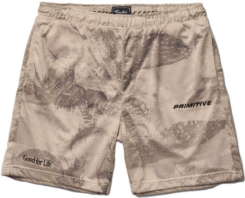 Primitive Harvest Mesh Shorts / Tan