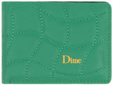 Dime Quilted Bifold Wallet / Grass