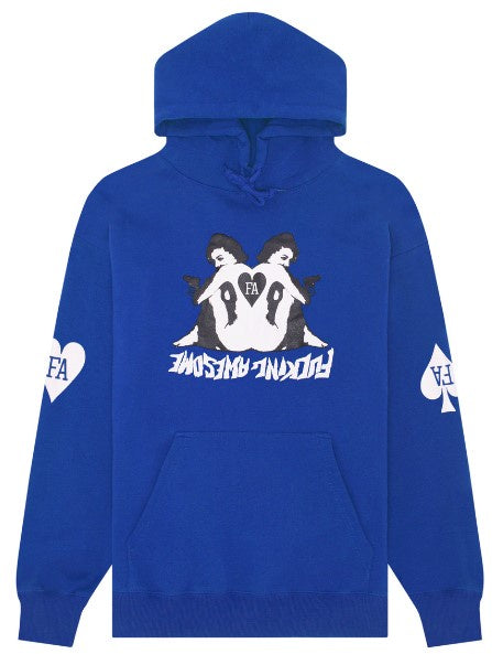 Fucking Awesome Cards Hoodie / Royal Blue