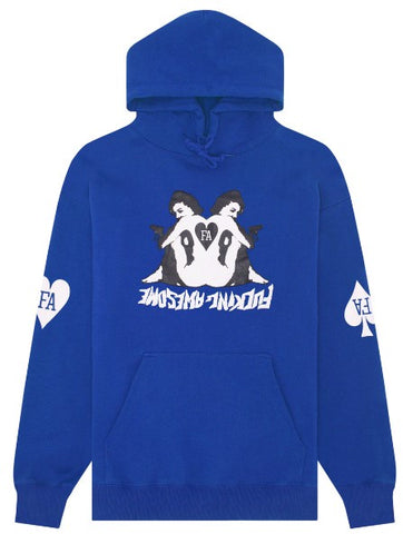 Fucking Awesome Cards Hoodie / Royal Blue