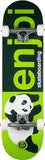 Enjoi Half and Half  (Green) Complete Skateboard 8"