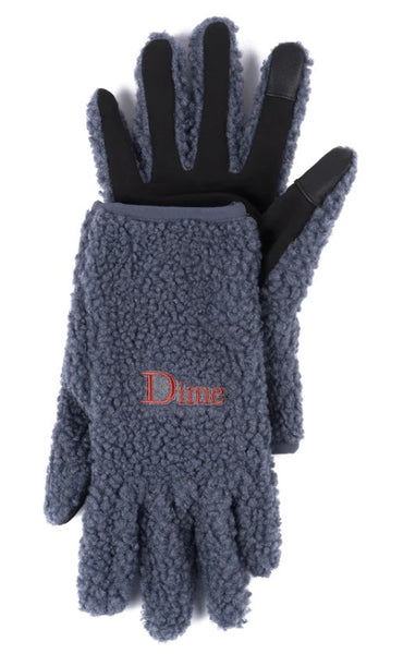 Dime Classic Polar Fleece Gloves / Cool Gray