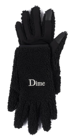 Dime Classic Polar Fleece Gloves / Black