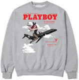 Color Bars x Playboy Take Flight Crew / Grey