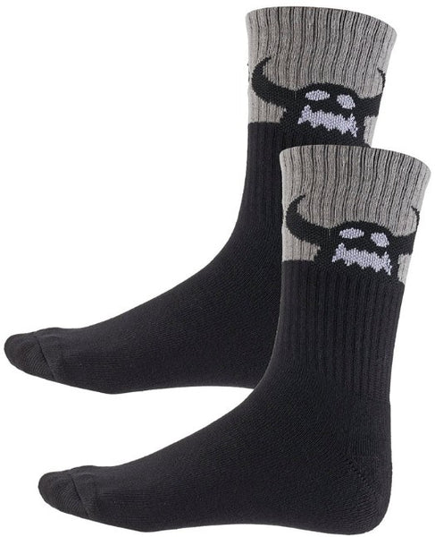 Toy Machine OG Monster Socks / Black / Grey