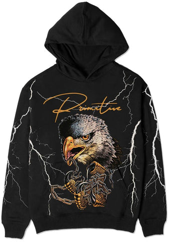 Primitive Freedom Heavyweight Hoodie / Black