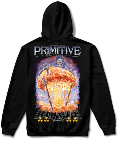Primitive x Mega Deth Time Hoodie / Black
