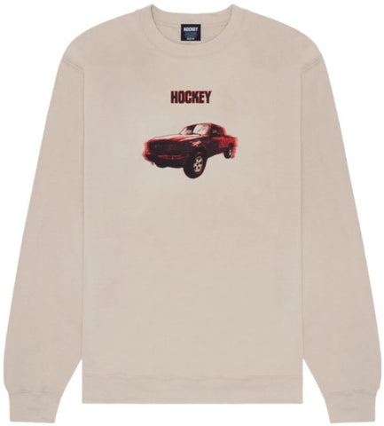 Hockey Red Ranger Crewneck / Natural