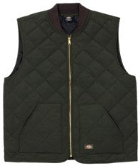 Dickies Vincent Quilted Vest / Olive Green