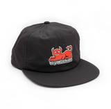 Toy Machine Devil Cat Snapback Hat / Black