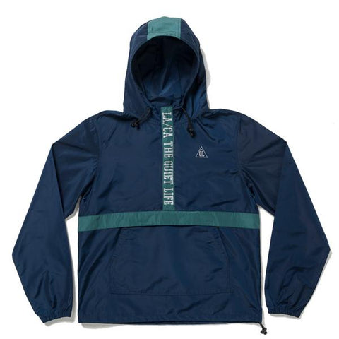 The Quiet Life City Limits Pullover Jacket / Navy / Hunter