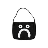 Polar Happy Sad Tote Bag / Black