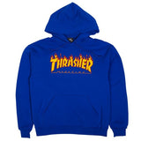 Thrasher Flame Logo Hoodie / Royal Blue