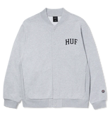 Huf Athletic Cardigan / Heather Grey