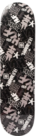 Huf x Haze Deck / White Dip 8.25"