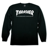 Thrasher Skate Mag Long Sleeve Tee / Black